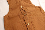 COLIMBO / BEAR COUNTRY LUMBERJACK VEST (ZZ-0115,HUNTING BROWN)