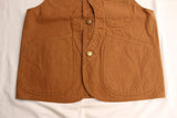 COLIMBO / BEAR COUNTRY LUMBERJACK VEST (ZZ-0115,HUNTING BROWN)