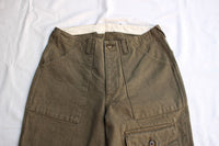 FREEWHEELERS / "BEAR TOOTH" TROUSERS (#2322013,YARN-DYED OLIVE)