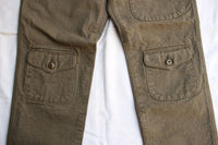 FREEWHEELERS / "BEAR TOOTH" TROUSERS (#2322013,YARN-DYED OLIVE)