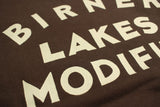 FREEWHEELERS / "BIRNER LAKES MODIFIED" ATHLETIC SWEAT SHIRT (#2534008,DARK OLIVE DRAB × OLD BROWN)