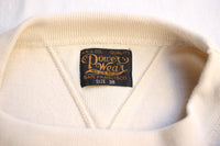 FREEWHEELERS / "BONNEVILLE" DOUBLE V SWEAT SHIRT (#2434005,DRY CREAM)