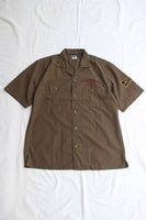 FREEWHEELERS / "BUCKET HEAD" Brucie SHORT SLEEVE SHIRT (#2523008,DARK OLIVE)