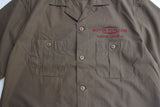 FREEWHEELERS / "BUCKET HEAD" Brucie SHORT SLEEVE SHIRT (#2523008,DARK OLIVE)