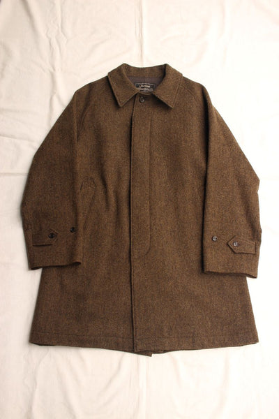 WORKERS / Bal Collar Coat (Ichinomiya Tweed)