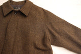 WORKERS / Bal Collar Coat (Ichinomiya Tweed)