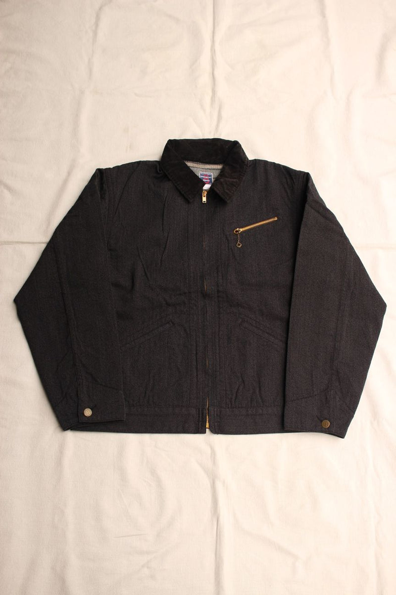WORKERS / Blanket Lined Engineer Jacket (Wool Cotton Covert Cloth ...