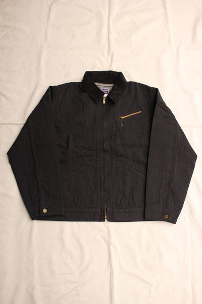 WORKERS / Blanket Lined Engineer Jacket (Wool Cotton Covert Cloth)