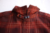 FREEWHEELERS / "Blystone" MECHANIC SHIRT (#2333006,DARK ORANGE RED × CRIMSON × CREAM)