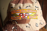 BO'S GLAD RAGS / Bucket-in-Bucket Hat "San Francisco Cable Car '68" (HG24-01)