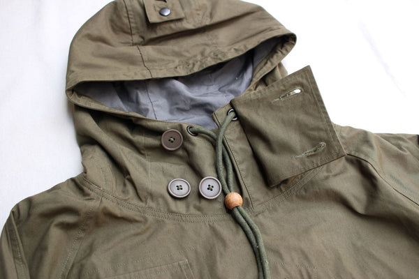 HAWKWOOD MERCANTILE / CANOEIST SMOCK (OLIVE VENTILE) – McFly Online Store