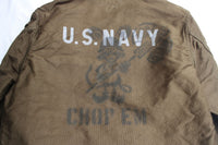 FREEWHEELERS / "CHOP EM" DECK WORKER JACKET (#2521011,DARK KHAKI GREEN)