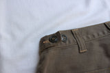 FREEWHEELERS / "CHOPPER BUILDER" CUT-LENGTH WORK TROUSERS (#2422012,GRAIGE)