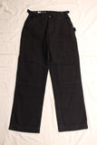 FREEWHEELERS / "CHOPPER BUILDER" WORK TROUSERS (#2532008,YARN-DYED RUDE BLACK)