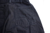 FREEWHEELERS / "CHOPPER BUILDER" WORK TROUSERS (#2432002,YARN-DYED RUDE BLACK)