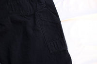 FREEWHEELERS / "CHOPPER BUILDER" WORK TROUSERS (#2432002,YARN-DYED RUDE BLACK)