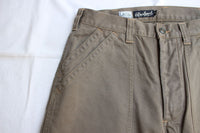 FREEWHEELERS / "CHOPPER BUILDER" CUT-LENGTH WORK TROUSERS (#2422012,GRAIGE)