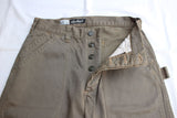 FREEWHEELERS / "CHOPPER BUILDER" CUT-LENGTH WORK TROUSERS (#2422012,GRAIGE)