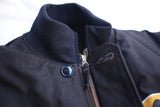 FREEWHEELERS / "KNUCKLE BONES" on "AAF 90thBG 400thBSQ" CIVILIAN DECK JACKET (#2531004,DARK NAVY)