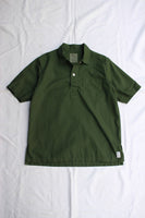 COLIMBO / COMPTON M55 TYPE PULLOVER SHIRT S/S (ZY-0302,EVER GREEN)