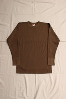 FREEWHEELERS / "CREW NECKED THERMAL" LONG SLEEVE SHIRT (#2435003,MAS GRAY)