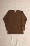 FREEWHEELERS / "CREW NECKED THERMAL" LONG SLEEVE SHIRT (#2435003,MAS GRAY)