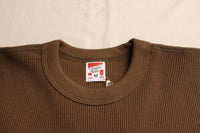 FREEWHEELERS / "CREW NECKED THERMAL" LONG SLEEVE SHIRT (#2435003,MAS GRAY)