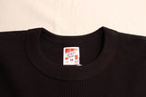 FREEWHEELERS / "CREW NECKED THERMAL" LONG SLEEVE SHIRT (#2435003,BLACK)