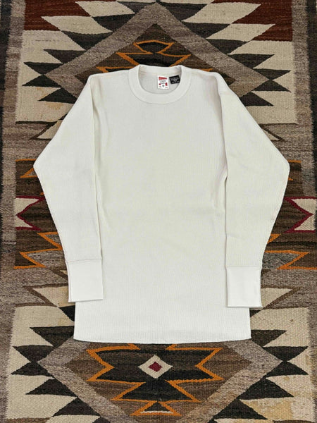 FREEWHEELERS / "CREW NECKED THERMAL" LONG SLEEVE SHIRT (#2535006,IVORY)