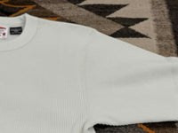FREEWHEELERS / "CREW NECKED THERMAL" LONG SLEEVE SHIRT (#2535006,IVORY)