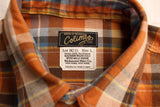 COLIMBO / CROW DOG FLANNEL SHIRT (ZY-0311,ORANGE CHECK)