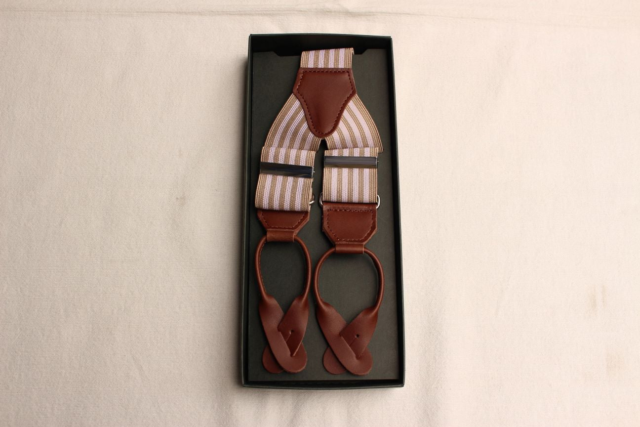 ADJUSTABLE COSTUME / CLASSIC BRACES (ABC-028,BROWN) – McFly Online