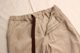 Soglia / Cotton Dyed Corduroy Pants (Grayge)
