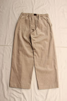 Soglia / Cotton Dyed Corduroy Pants (Grayge)