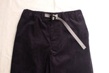 Soglia / Cotton Dyed Corduroy Pants (Navy)