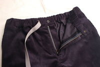 Soglia / Cotton Dyed Corduroy Pants (Navy)