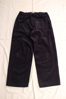 Soglia / Cotton Dyed Corduroy Pants (Navy)
