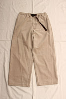 Soglia / Cotton Dyed Corduroy Pants (Grayge)