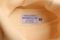 WORKERS / Cotton RAF Sweater (White)