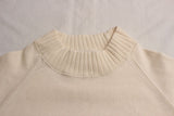 WORKERS / Cotton Raglan Sweater (White)