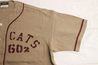 COLIMBO / DOOLITTLE BASEBALL SHIRT "HELL CATS" ( ZA-0304,SAND BEIGE)