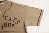 COLIMBO / DOOLITTLE BASEBALL SHIRT "HELL CATS" ( ZA-0304,SAND BEIGE)