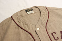 COLIMBO / DOOLITTLE BASEBALL SHIRT "HELL CATS" ( ZA-0304,SAND BEIGE)