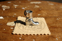 BO'S GLAD RAGS / Heritage Boot-Head Charm "Engineer" (A25-04,STERLING SILVER)
