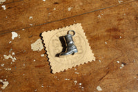 BO'S GLAD RAGS / Heritage Boot-Head Charm "Engineer" (A25-04,STERLING SILVER)