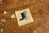 BO'S GLAD RAGS / Heritage Boot-Head Charm "Engineer" (A25-04,STERLING SILVER)