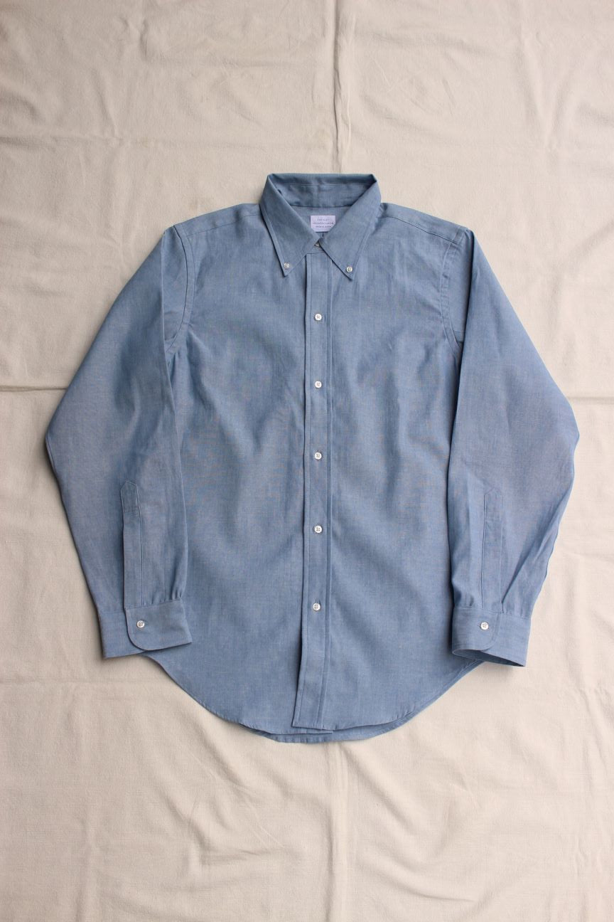 通販生活 ファッション / MANUFACTURING EAST FAR BD McFly – (AQUA) CHAMBRAY SHIRT, トップス