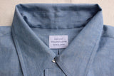 FAR EAST MANUFACTURING / BD SHIRT, CHAMBRAY (AQUA)