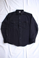 FREEWHEELERS / "Gemsa" WORK SHIRT (#2433002,JET BLACK)