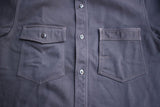 FREEWHEELERS / "Gemsa" WORK SHIRT (#2433002,JET BLACK)